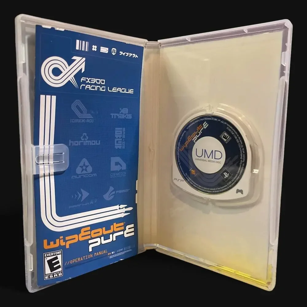 Wipeout Pure PSP Game CIB Good Condition